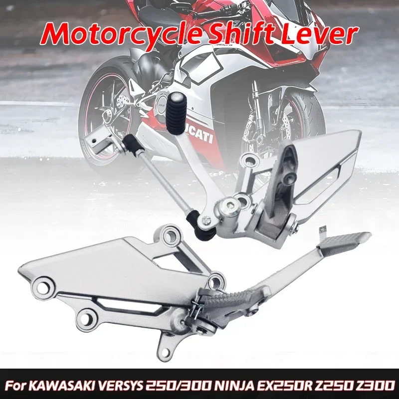 Ön Sol Sağ Yan Fren Vites Kolu Ayak Peg Braketi Footrest Pedalı