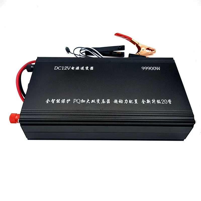 

Inverter head High power 12v battery converter kit Car intelligent inverter booster