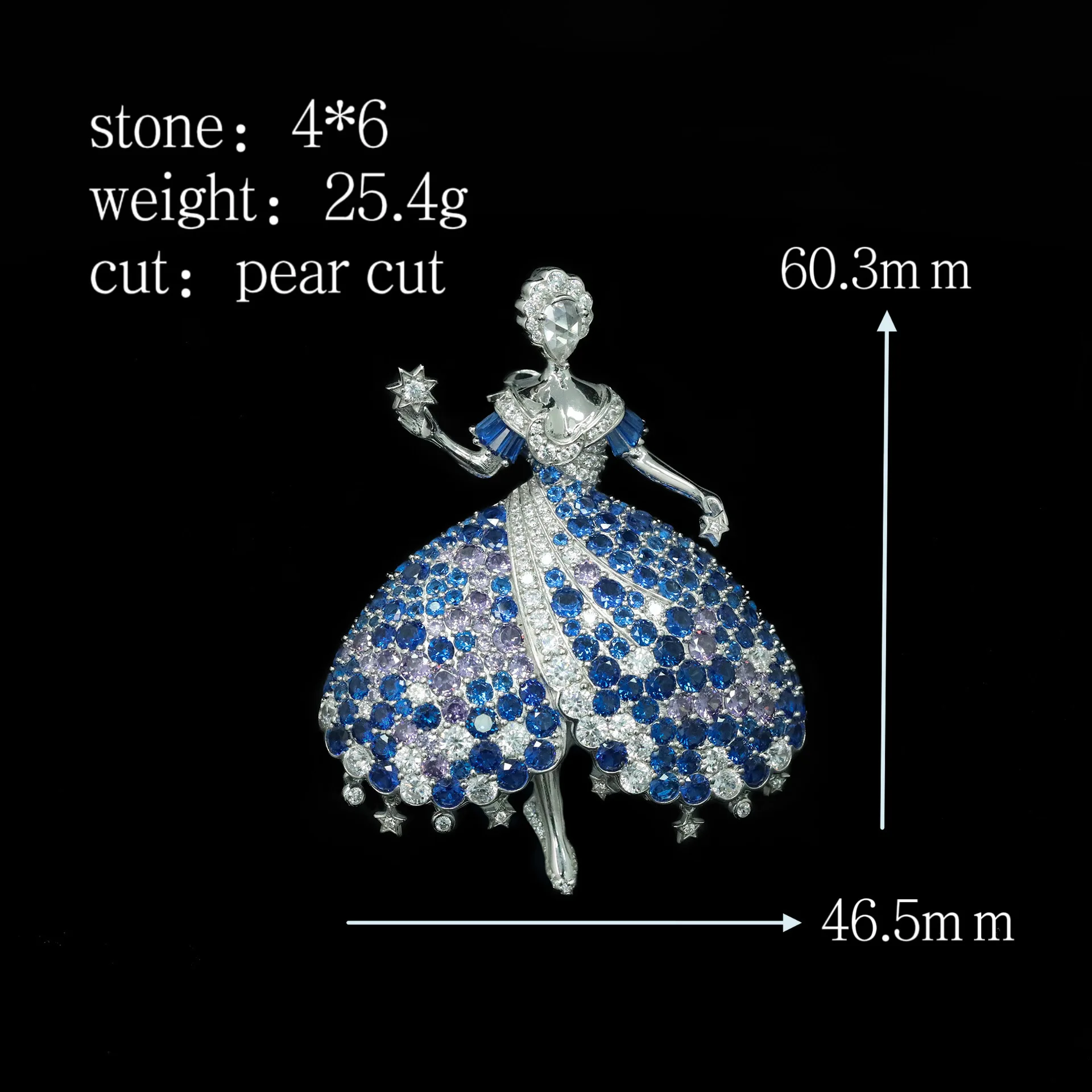 KQDANCE Luxury Solid 925 Silv - đánh giá và giá Vintage Brooch Pin