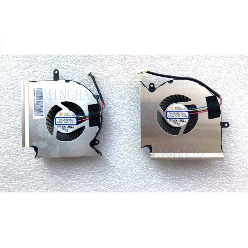 M   NEW CPU GPU Cooling Fan For MSI GE63 GE73 GE63VR GE73VR 7RF 7RE MS-16P1 MS-17C1