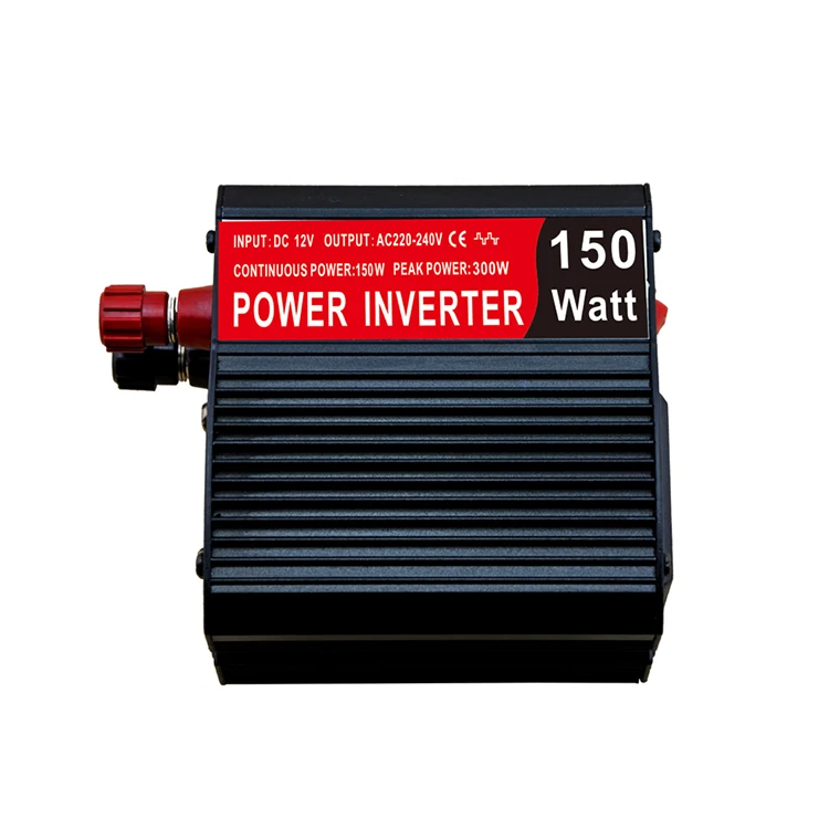 

High Quality 12V to 220V Car Inverter 150W Modified Sine Wave Car Inverter for Phones and Laptops