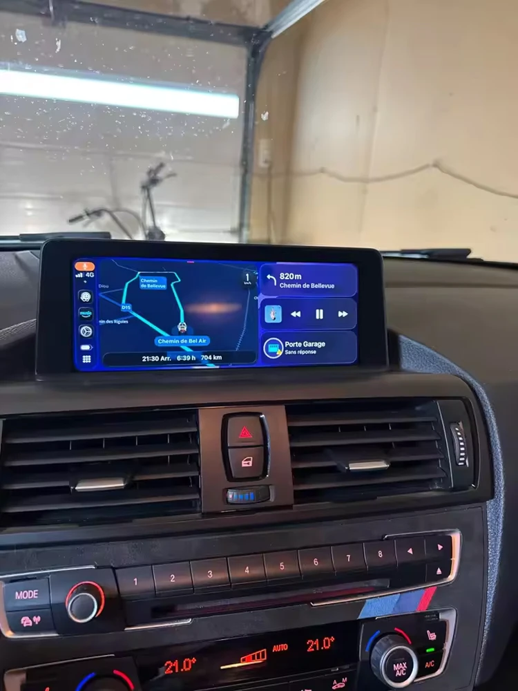 Moduł interfejsu bezprzewodowego CarPlay i Android Auto do BMW X1 X3 X4 X5 X6 serii 1 2 3 4 5 6 7 F48 F25 F26 F15 F16 F20 F30 F10 F07, system NBT EVO, dekoder do aktualizacji, adapter Carplay — 2