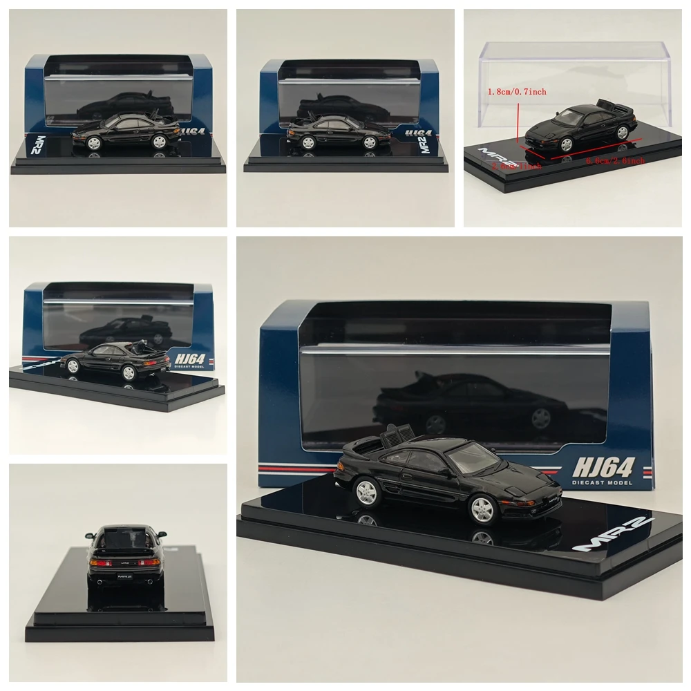 هواية اليابان 1/64 MR2 (SW20) GT-S 1991 HJ 642045   سلسلة Diecast نموذج سيارة مصغرة مجموعة محدودة نماذج السيارات لعبة المركبات