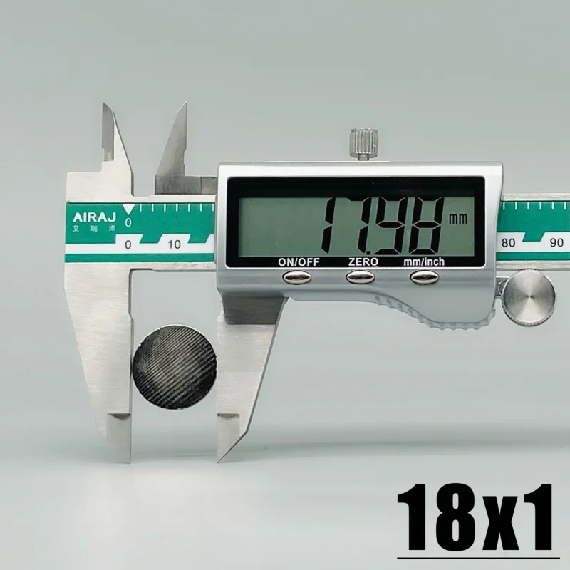 أداة الثلاجة مغناطيس شكل دائري 18x1 مللي متر 10-500 قطعة لحديقة المطبخ مكتب الحرفية Diy بها بنفسك السبورة الثلاجة 18*1 Imane 18 مللي متر * 1 مللي متر