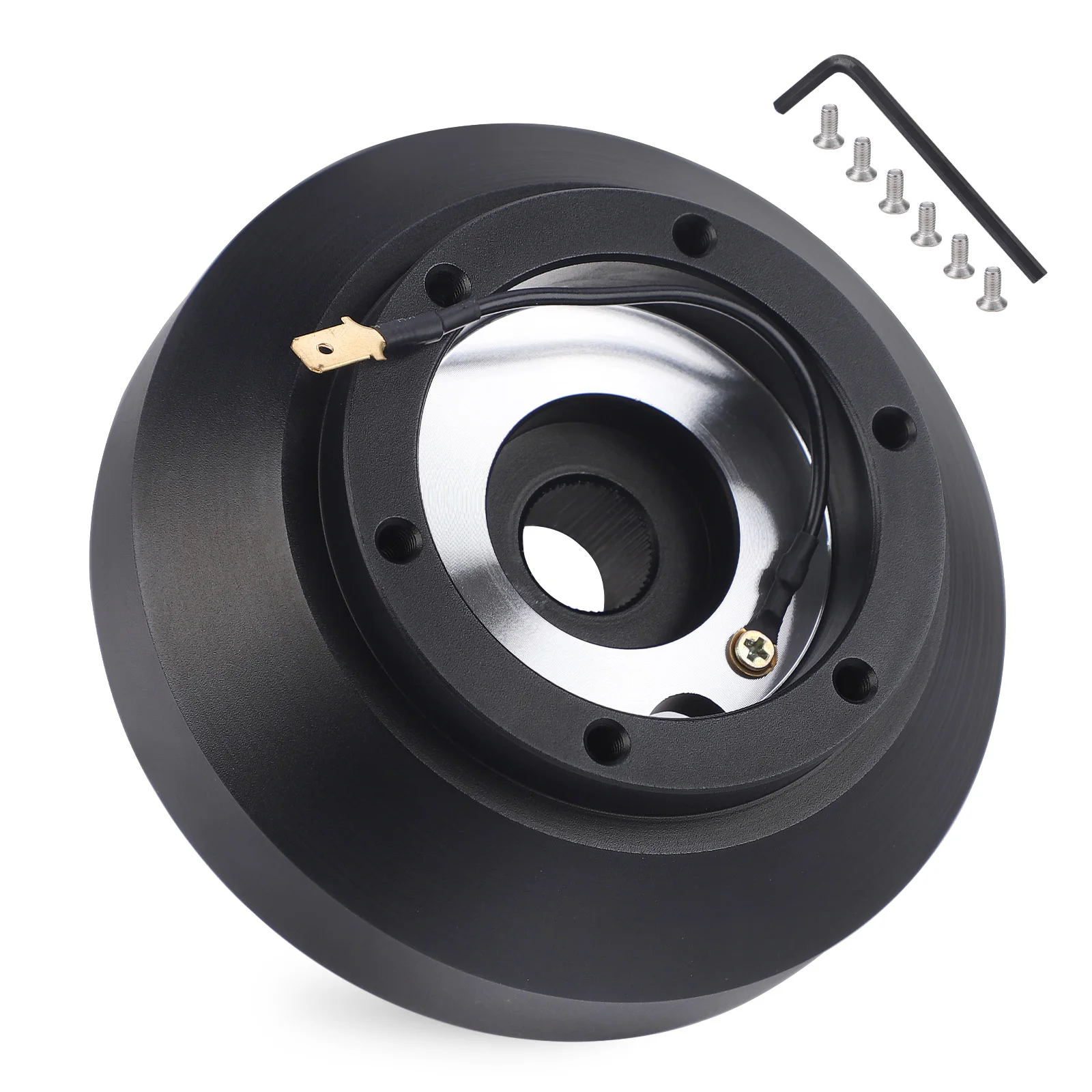 

New Racing Car Steering Wheel Mount Short Hub Adapter Quick Release Kit For BMW M3 M5 E30 E30H 3/5-Series 318/325/528 1984-1990