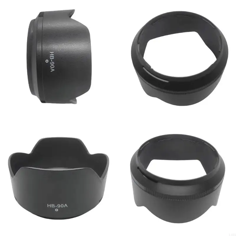 L4MA HB-90A-Petal Lens Hood Shade for Z-DX 50-250mm f/4.5-6.3 Lens Blackout-Covers