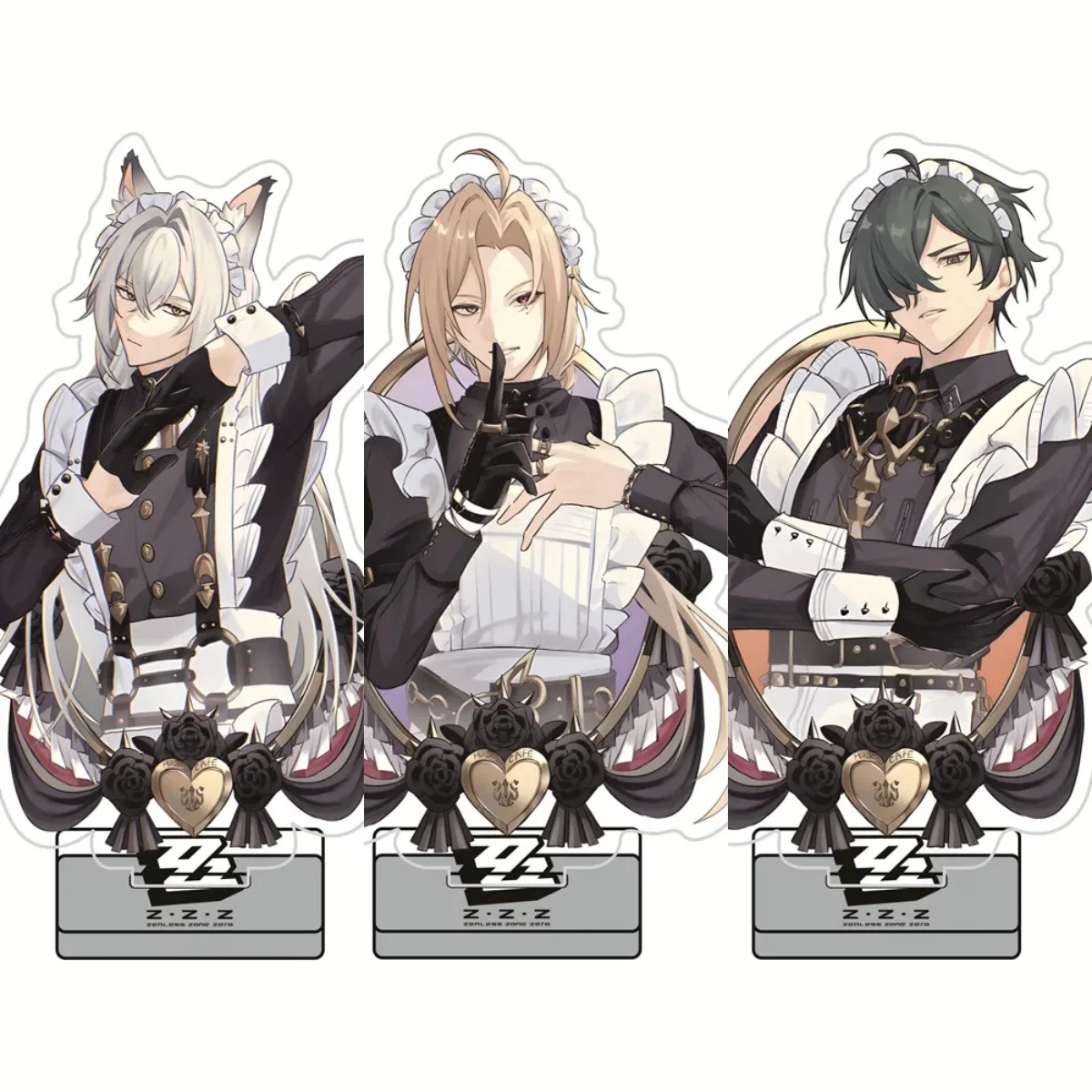 15CM HOT Anime Zenless Zone Zero Acrylic Keychain Model Cosplay Characters Ornament Accessories Good Collection Gifts