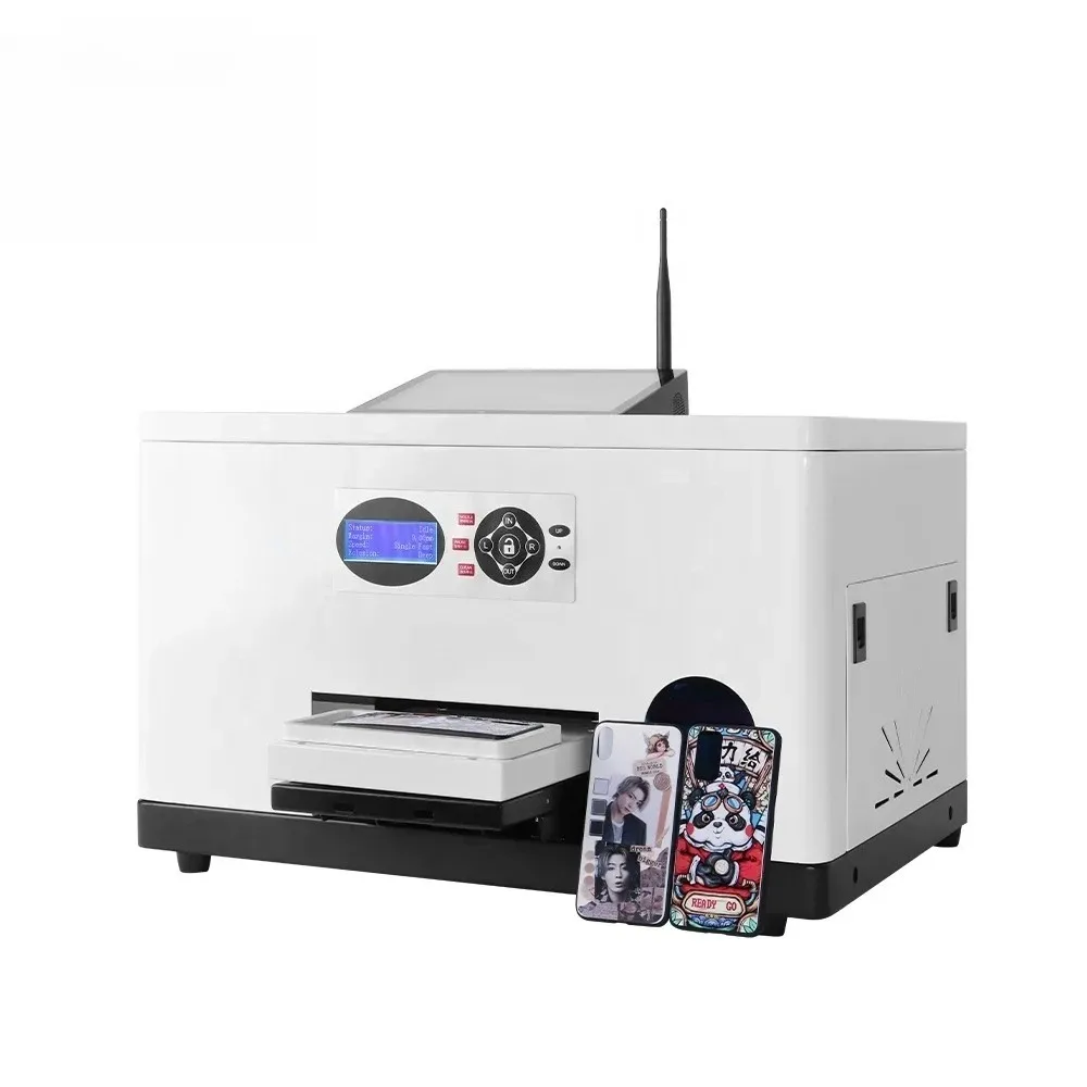 Mobile Phone Case Printer Wifi APP Online Custom Mobile Cover UV Printer for
