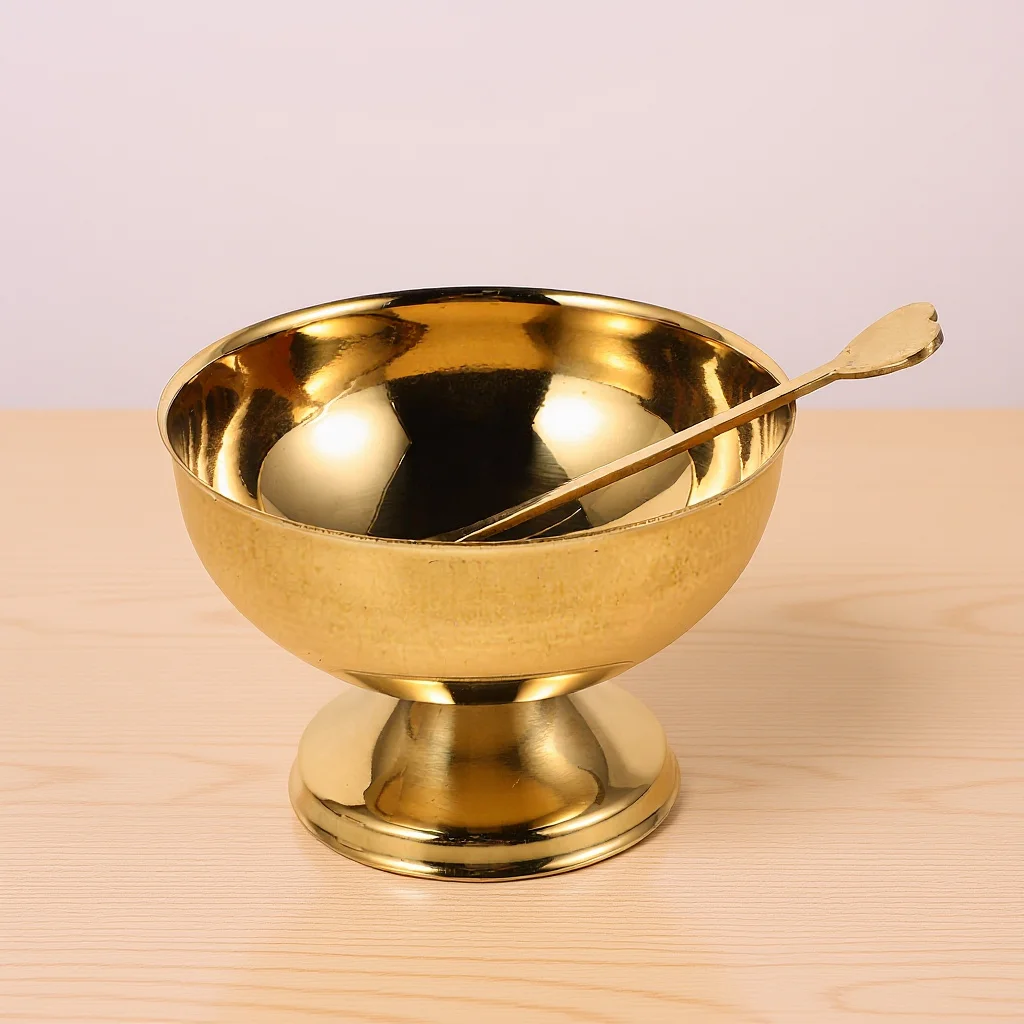 

130Ml Strong Stainless Steel Ice Cream Bowl Reusable Serving Dish for Desserts Sundaes Yogurt Fruit Salad Pudding Small Bowl