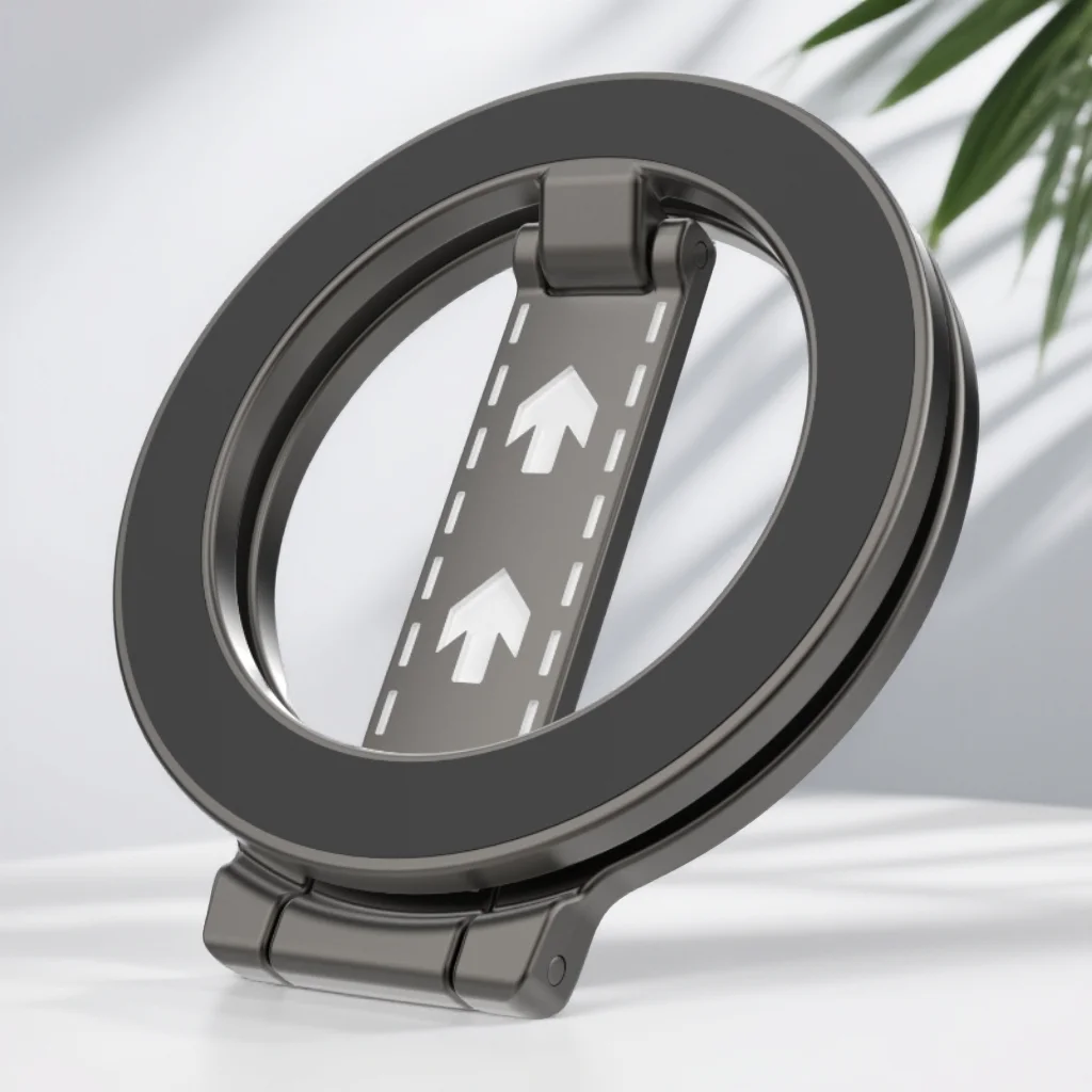 

Foldable Double Sided Magnetic Phone Holder for Magsafe Gym Treadmill Universal Folding Car Holder Magnetic Smartphone Stand