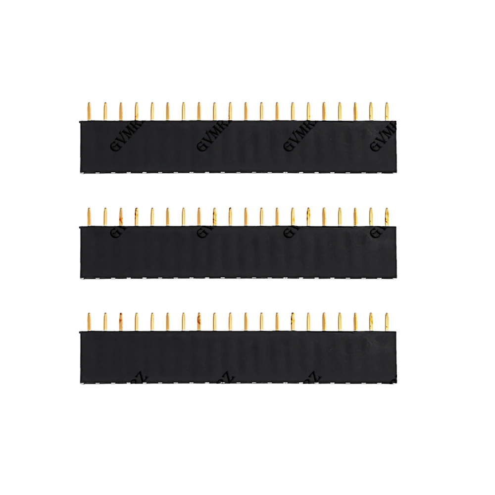10 Stück 1*2p 3p 4p 5p 6p 7p 8p 9p 10p 12p 14p 16p Rastermaß 2,54mm Einreihige Buchsenleiste 20p 22p 40p 18p Pin-Steckverbinder – Detail 3