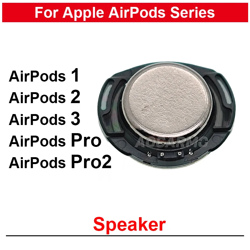 For Apple AirPods 1 / 2 / AirPods 3 / Pro Pro2 Headphone Speaker Unit Sound Repair Replacement Parts