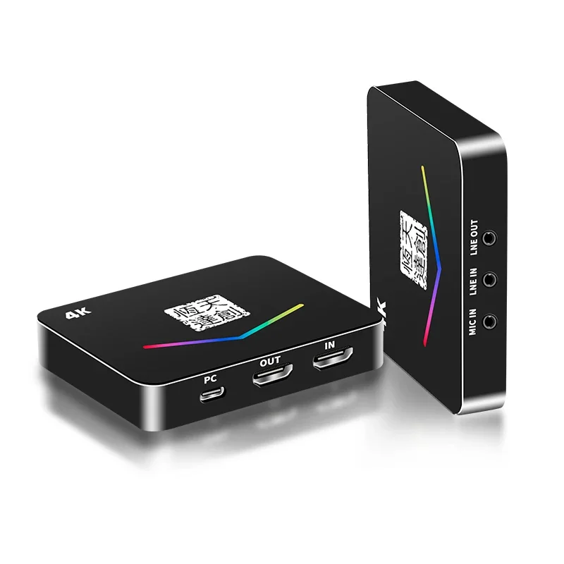 New External USB 3.0 High Definition Capture Card With HD MI Input For Game Live Streaming And 4K 60FPS Video Capture