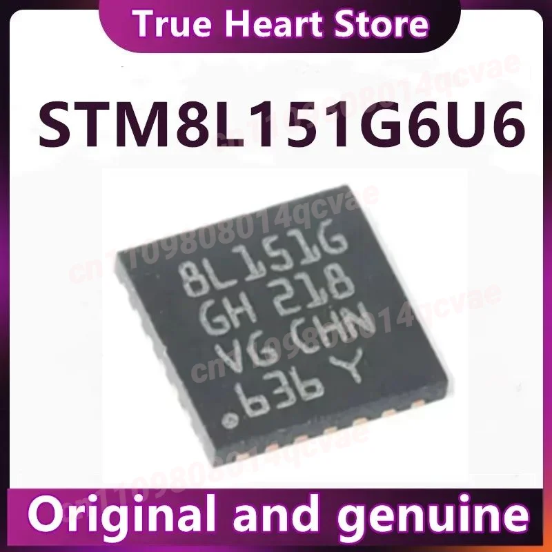 STM8L151G6U6 STM8L151G6U STM8L151G6 STM8L151G STM8L151 151G6U6 STM8L15 STM8L STM8 STM ST IC Chip QFN-28 1PCS/LOT