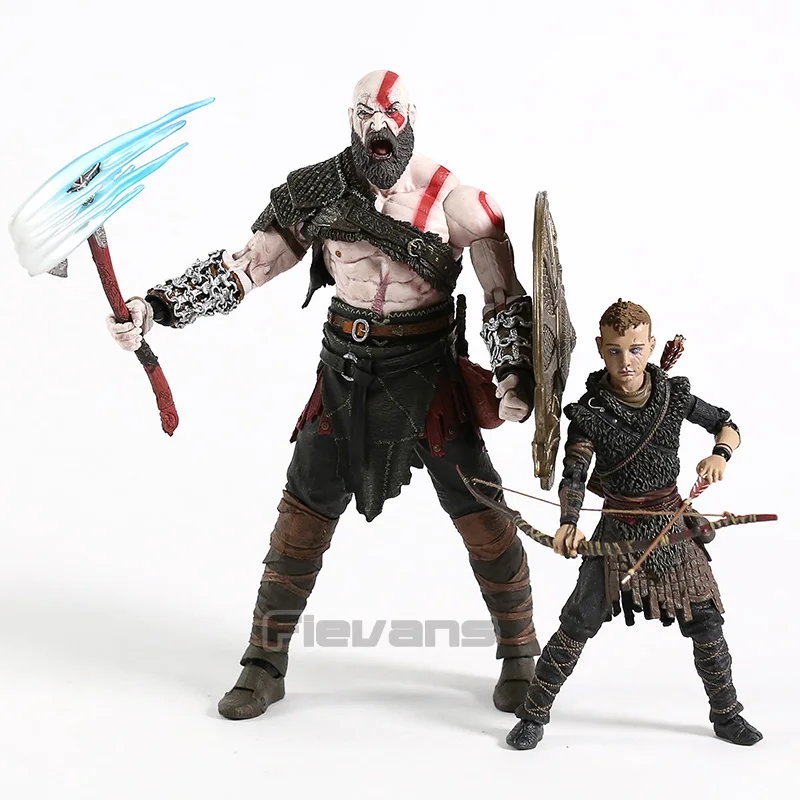 Reel Toys God of War Kratos & Atreus Ultimate Action Figure Toy