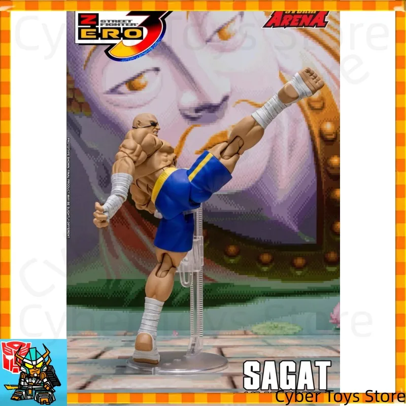 

[Buy Fast Shipping] Original Storm Toys ST Sagat Street Fighter Alpha 3 Scale Sagat In Stock Anime Model Gift Toys