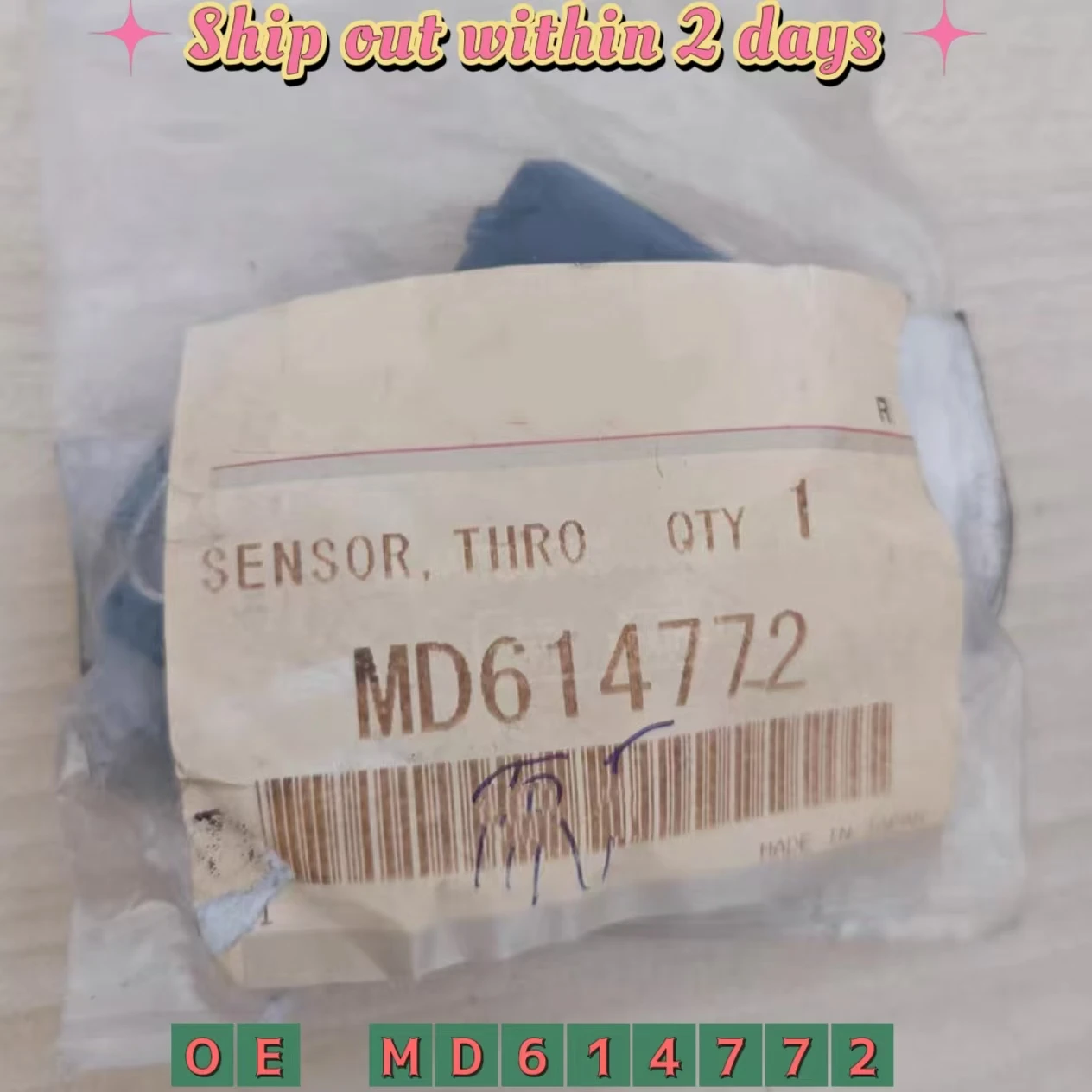 

4 Pin Genuine Throttle Position Sensor For Mitsubishi Mirage 1.5L 1997-2002 Pajero V31 CN9A CP9A LANCER GALANT EA0A MD614772
