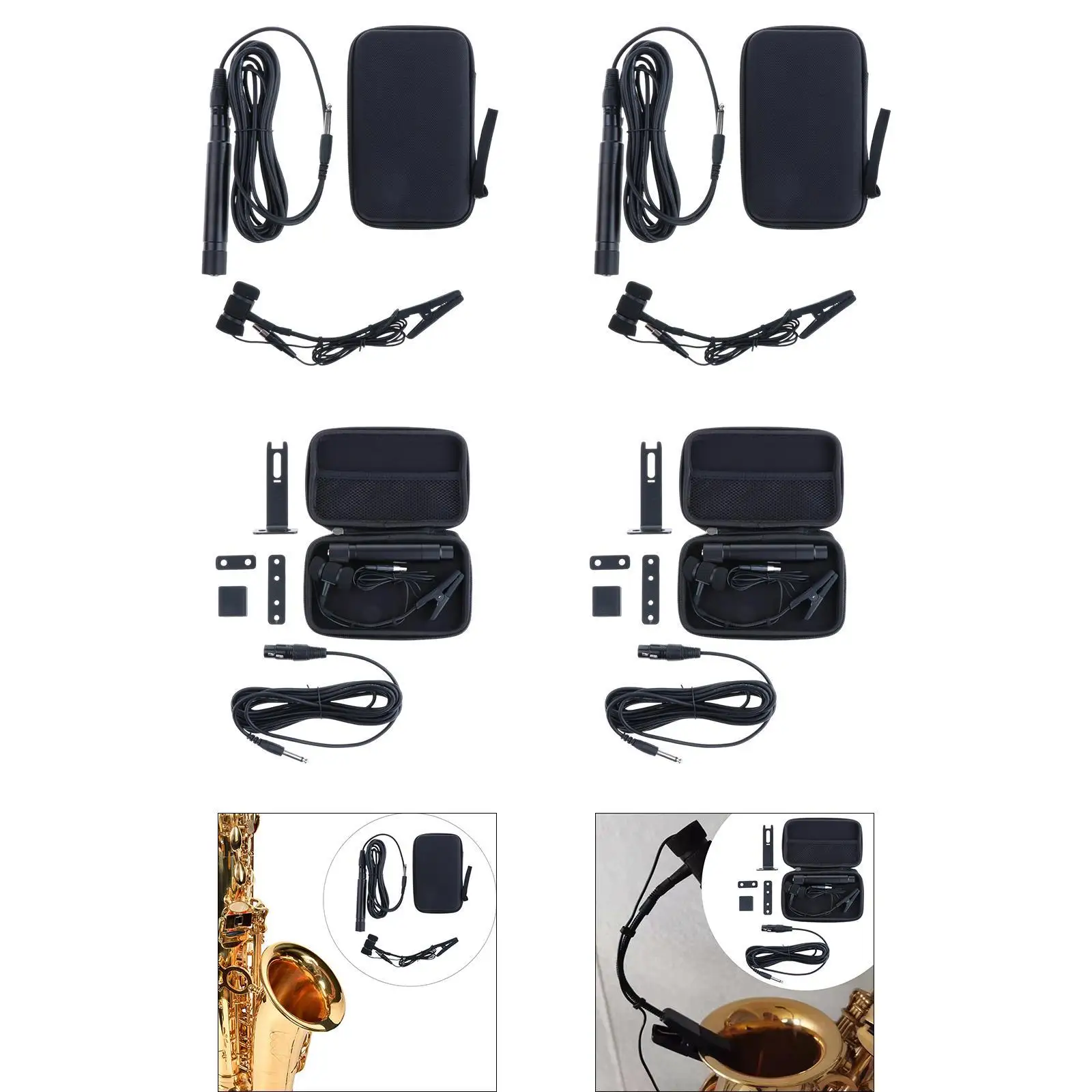 

Wired Instrument Microphone Clip on Mic for Playing Musical Instrument Part