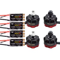 RS2205 2205 2300KV CW CCW Brushless Motor + LittleBee 20A/ 30A BLHeli_S ESC for FPV RC Racing Drone Martian II QAV-R 220mm 250mm