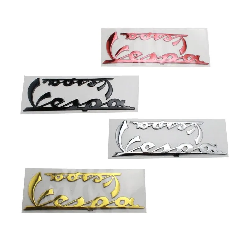 Pegatinas con emblema 3D para motocicleta, calcomanía impermeable con logotipo de Moto, decoración para PIAGGIO Vespa Liberty125 MP3500 Medley Beverly 300 ZIP50