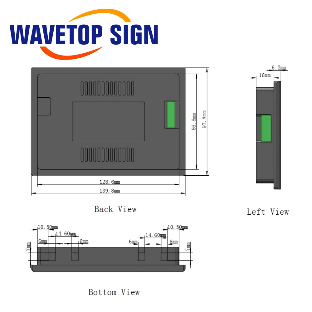 WaveTopSign CO2 レーザー コントローラー LFS-PM-T43 LFS-AM-T43 精度 ソフトウェアベースのオートフォーカス センサー システム（センサー アンプ付き）