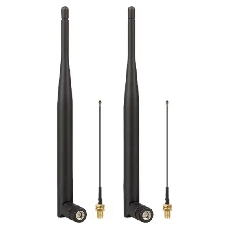 [NEW!】 Lora 868Mhz 915Mhz Antenna 2PCS 5Dbi SMA To U. FL Connector Cable 10CM For Meshtastic Lorawan Board
