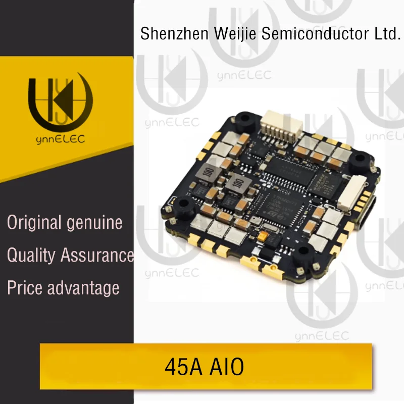 โดรนแข่ง G4 45A ระบบ AIO ประสิทธิภาพสูง พร้อมชุดควบคุมการบิน AIO F405 F722 รองรับเฟิร์มแวร์ 32 บิต