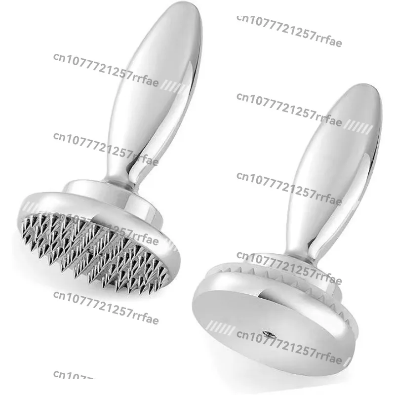 Double-sided meat tenderizing and marinating tool Manual hammer mallet tool Steak reversible stainless steel base