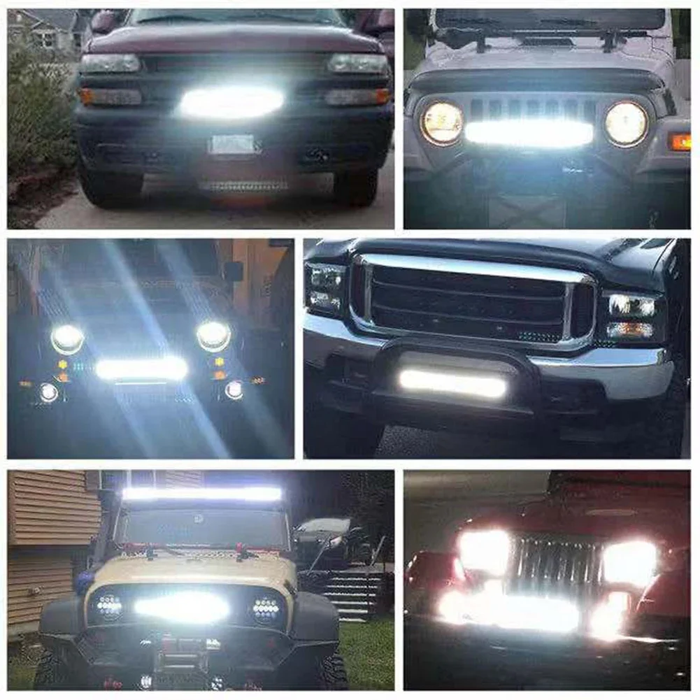 Car LED Work Light Bar Long Service Life Waterproof Rating IP67 Black Casing Suitable for Offroad Truck SUV ATV