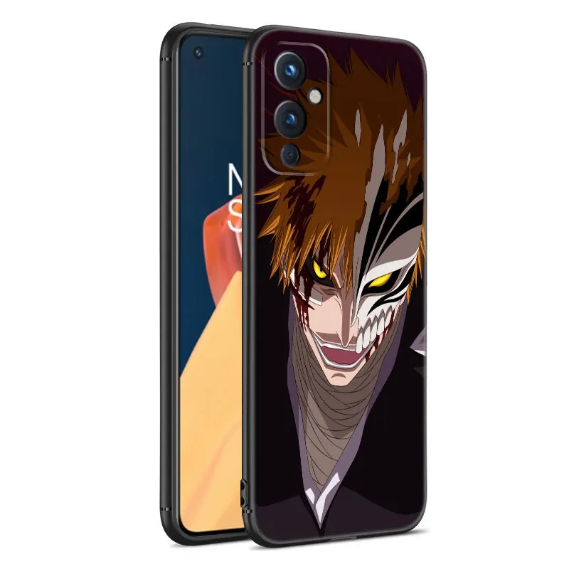 Anime Bleach ichigo Phone Case For OnePlus 9 10 ACE 2V Pro 9RT 10T 10R 11R Nord CE 2 3 Lite N10 N20 N30 5G Black Silicone Cover