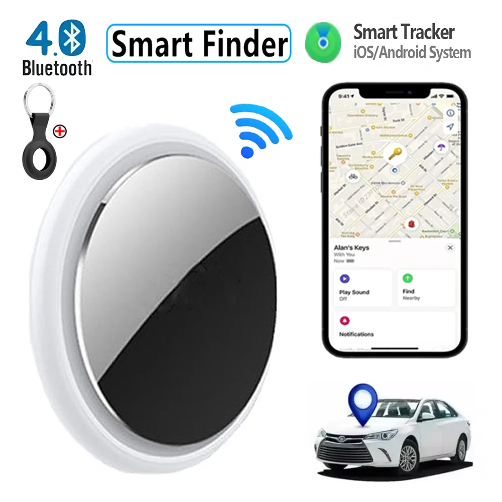 Smart Finder Tracker Key Finder Phone Airtag APP Search With Alarm Real-time Location Children Positioning Tracker Pet Locator