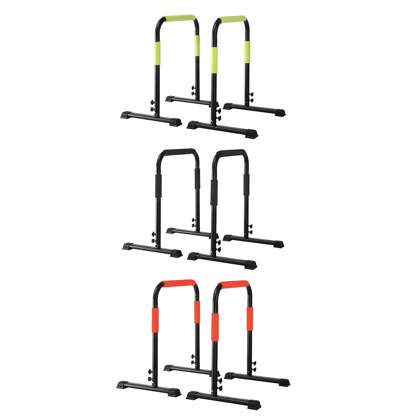 Dip Bar Dip Stand Station Gymnastics Bar Full Body Workout Heavy Duty Height Adjustable Parallel Bars