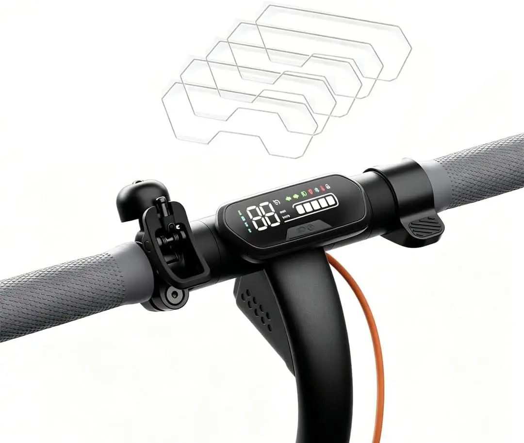 Image of 2-5er-Pack Vollbildschirmschutz aus weichem TPU für Segway Ninebot E2 Plus II/E2 Pro Elektroroller-Displayfolie