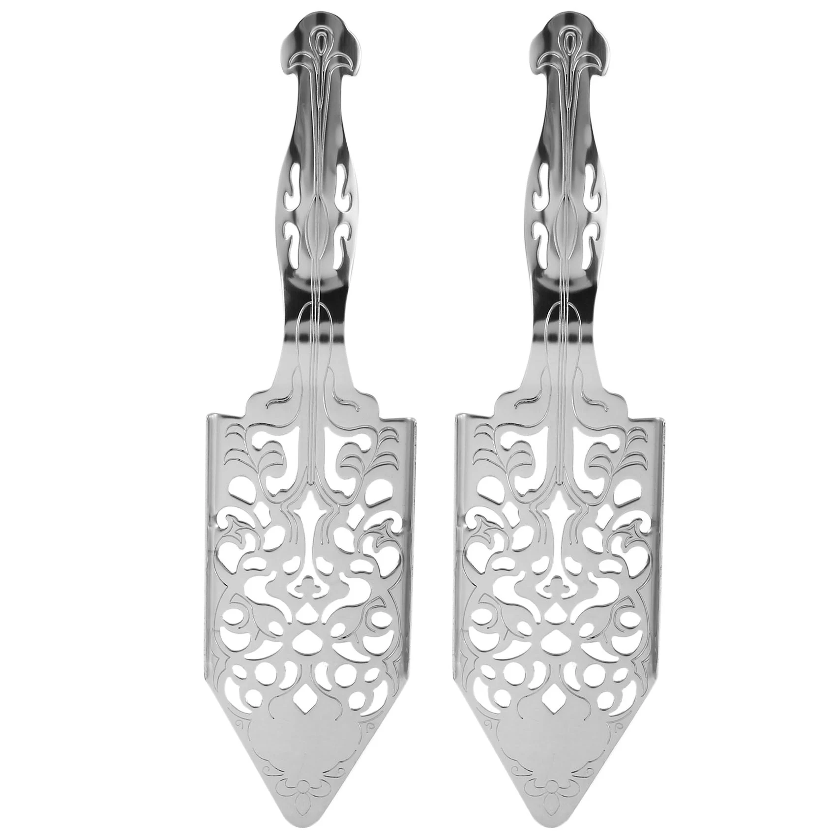 Sales! 2 Pieces Absinthe Spoons, Stainless Steel Absinthe Cocktails Spoon Making Kit Gothic Absinthe Fountain Spoon Dripper