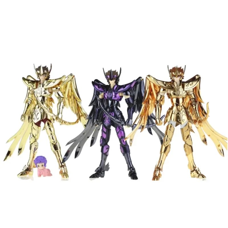 

MST Saint Seiya Myth Cloth EXM Sagittarius Aiolos w Pegasus Head 24K/OCE/Dark Gold Knights of the Zodiac Action Figure In Stock