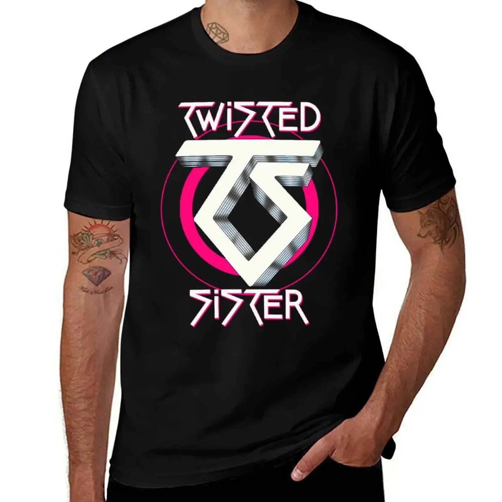 Twisted Sister band T-Shirt sports fans anime t shirts graphic t shirt vintage anime clothes mens vintage t shirts