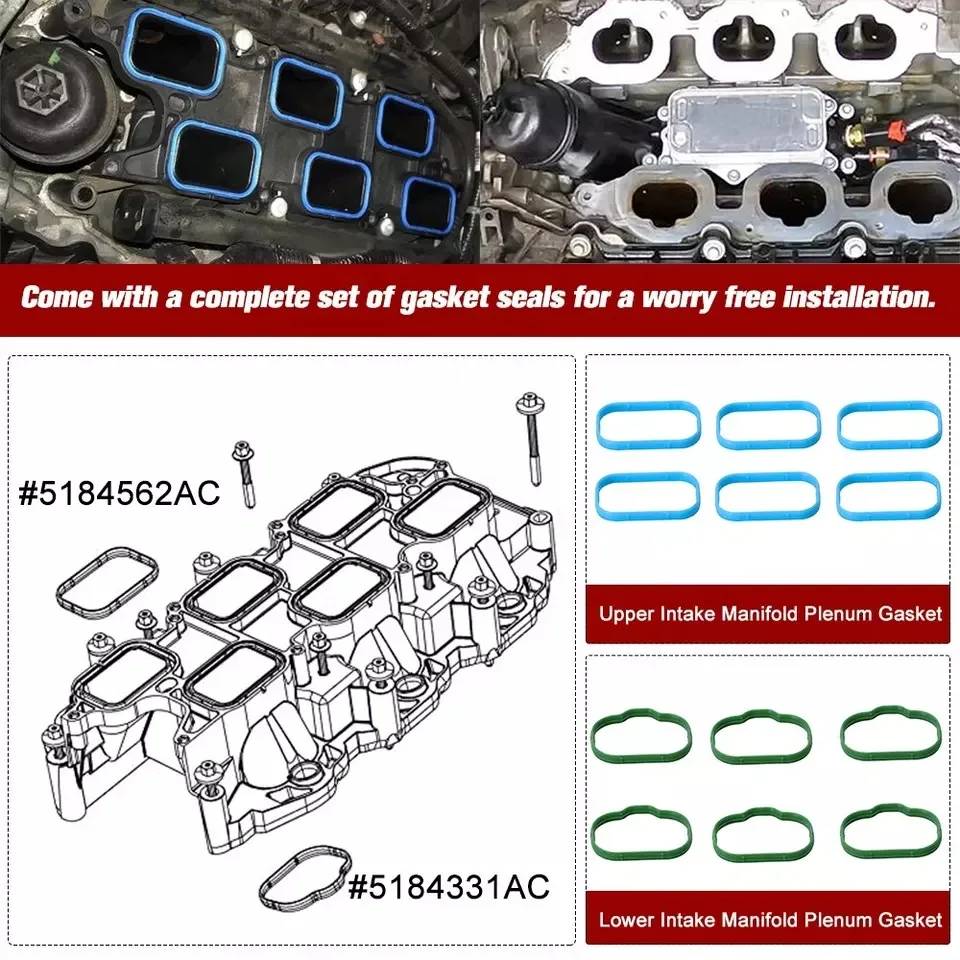 Oil Filter Adapter Housing Engine For Jeep Dodge Chrysler Ram 3.6L V6 Oil Cooler Kits 68105583AF 68105583AE 68105583AA 926-959