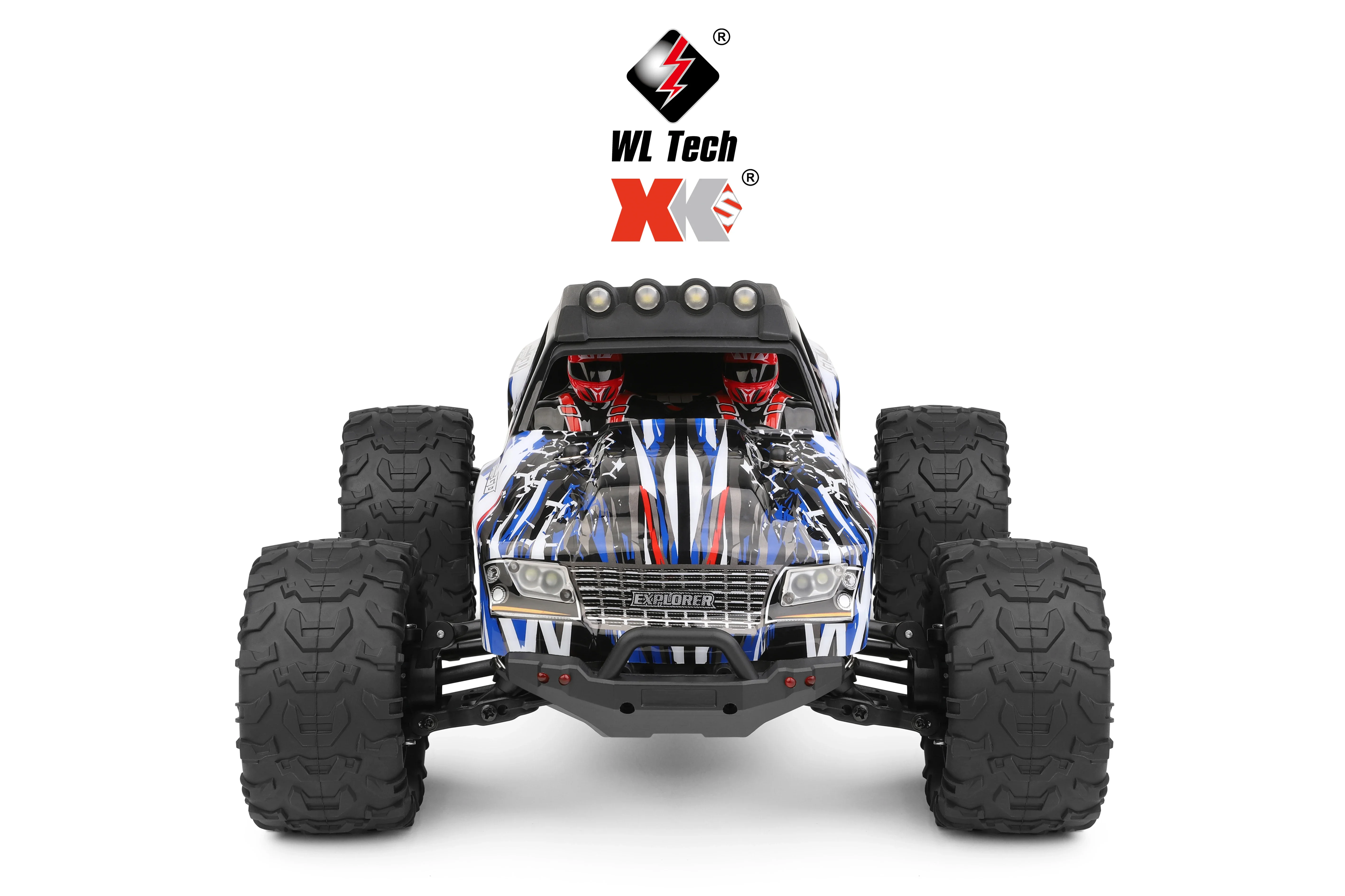 Wltoys 144018 Rc Car 1:14 4WD Drive Off-Road 2.4G ad alta velocità 35 Km/H Radio Control Car RC Racing Cars 1/14 giocattoli veicolo per ragazzi