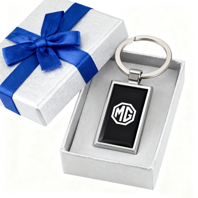 Llavero con emblema de coche, decoración, accesorios de Interior de coche para Morris Garages MG MG3 MG5 MG6 MG7 GT GS Hector HS ZS ZX EZS EHS