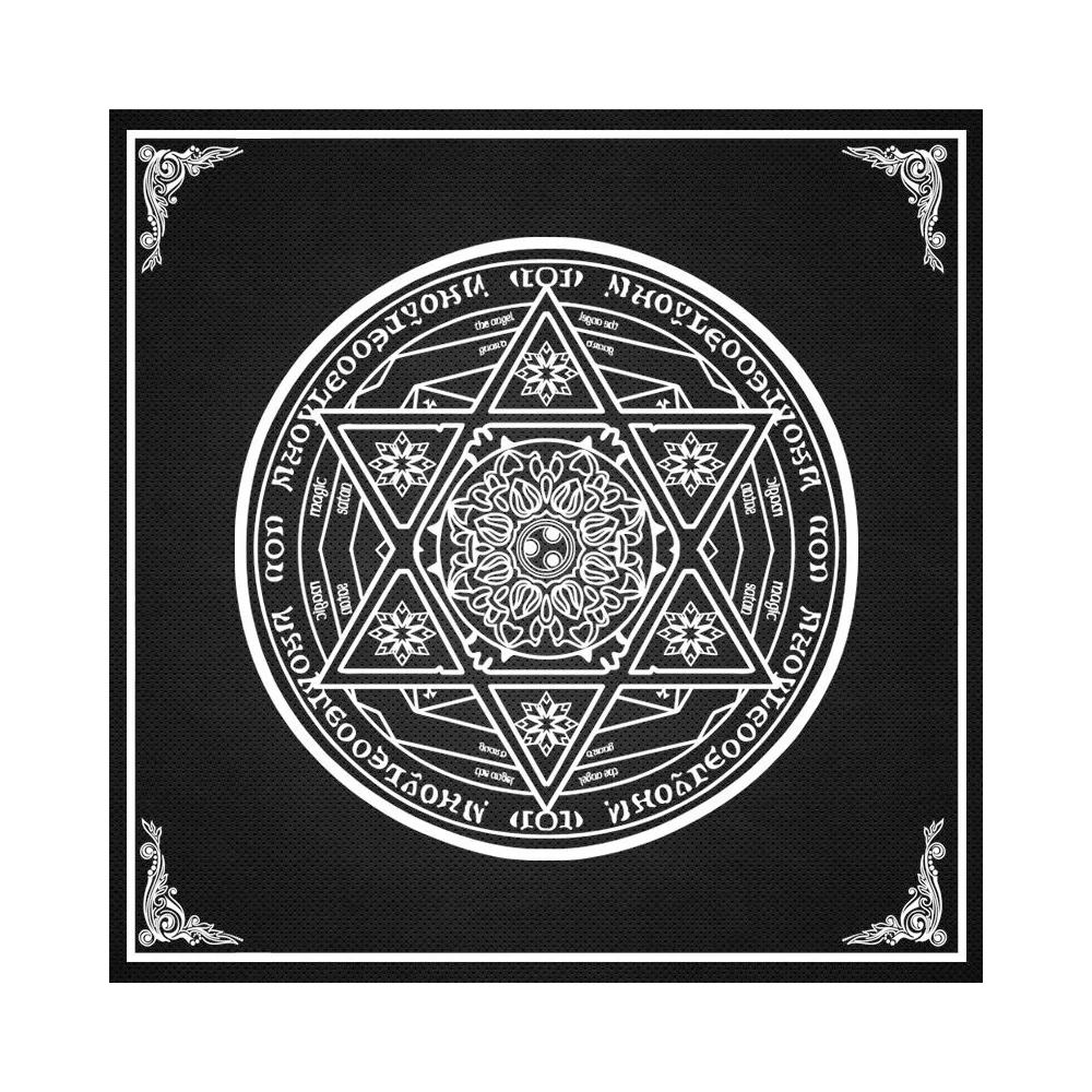 Tablecloth Tarot Tarot Non Woven tablecloth 49cm*49cm Tarot Card Tablecloth Non-Woven Beautiful Pattern Tablecloth New Century W