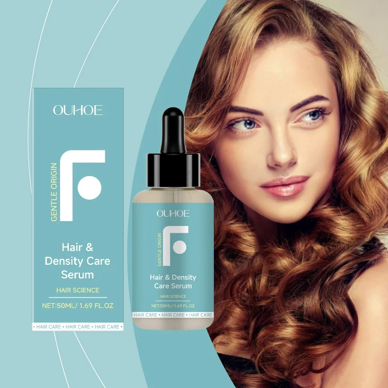 

Hair Density Serum - Nourishing Scalp Treatment For Thicker Looking Hair, Helps Strengthen Roots & Reduce Breakage Naturally