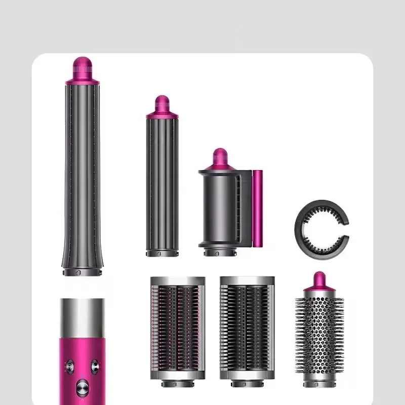 Clip Off Curly Iron 7 en 1 Secador de pelo de barril Salón de varios estilos Herramienta de peinado profesional Equipo de salón para estilista