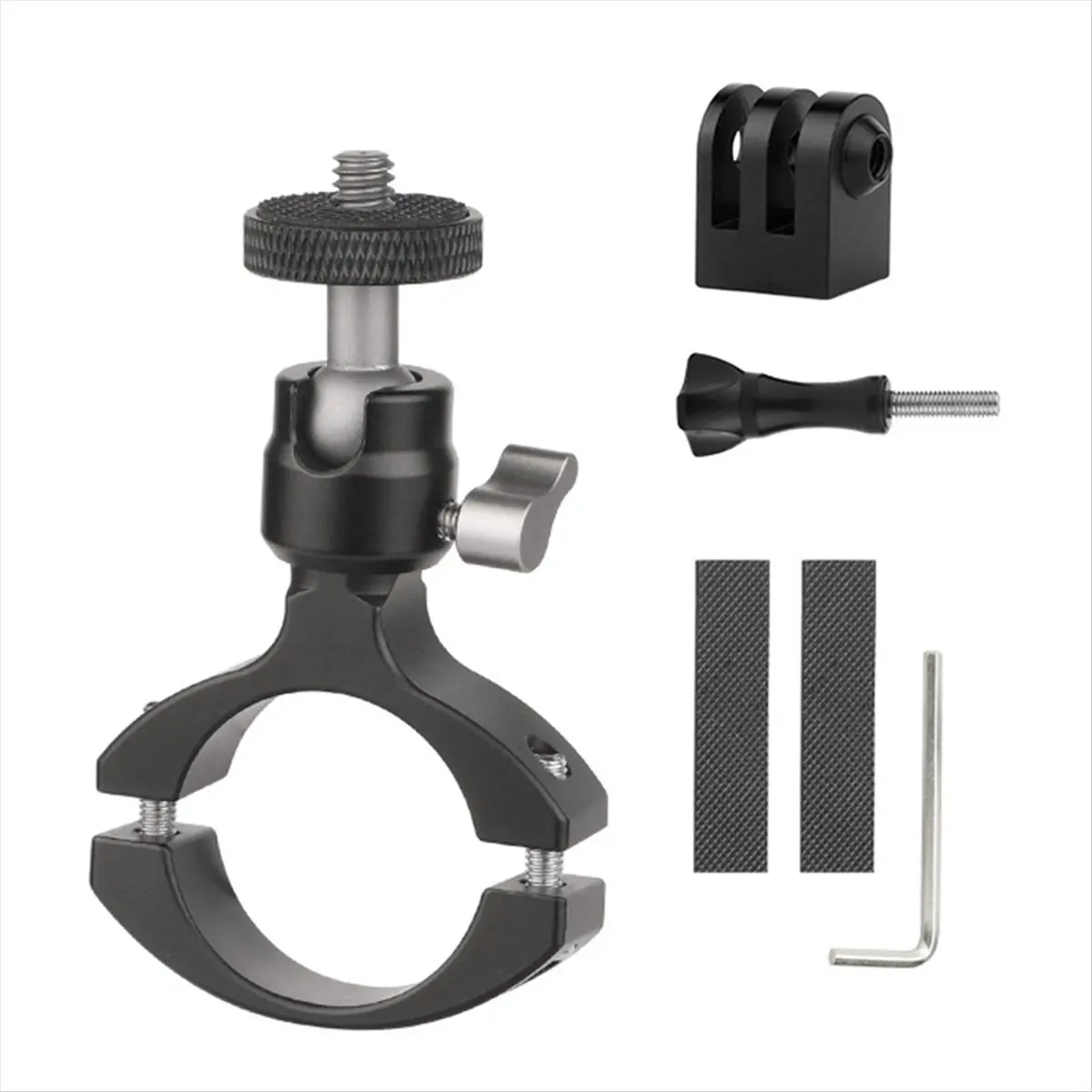 618 Mega Sale-Suitable for Camera 1/4 Interface Mobile Phone Photography Selfie Stand Universal Pan-Tilt Camera Fixing Stand