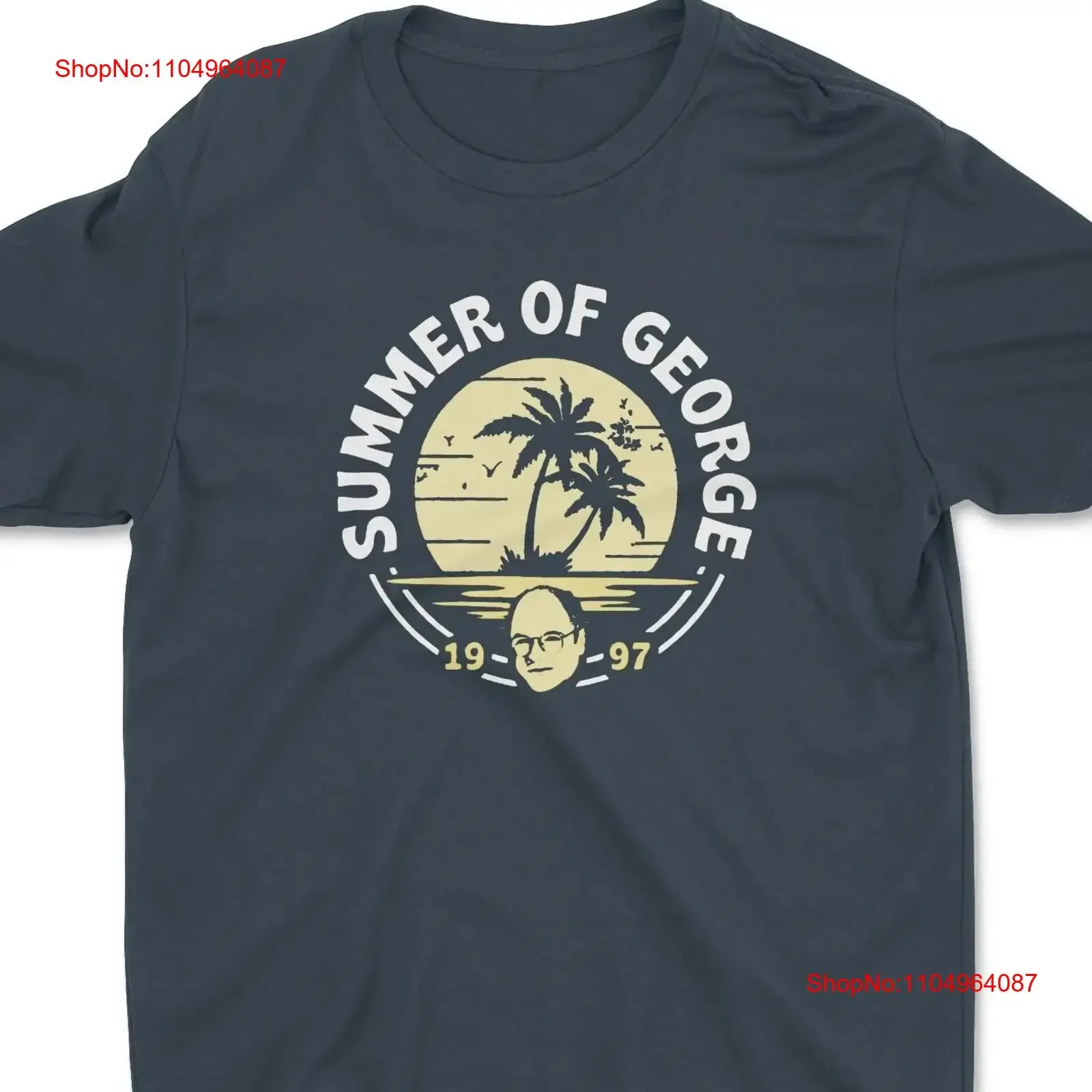Summer Of George T Shirt vintage Washed graphic Stylish Unisex Slightly homme Comfortable designer clothes fashion streetwear