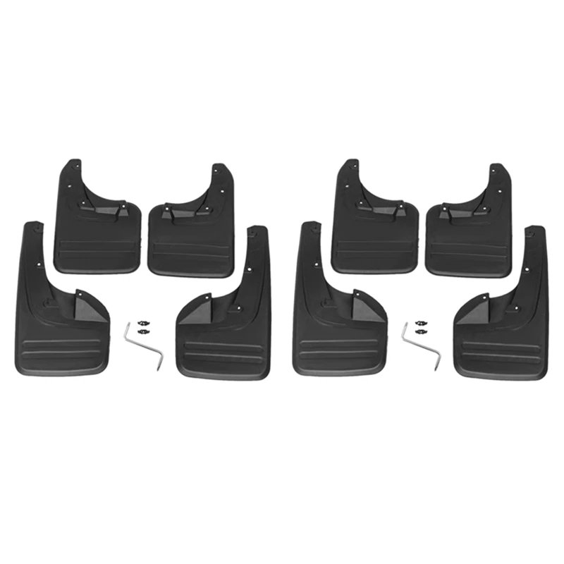 

8Pcs Mud Flaps Mudguards Splash Guards Fender For Toyota Hilux Vigo 2005-2014 76625-0K030