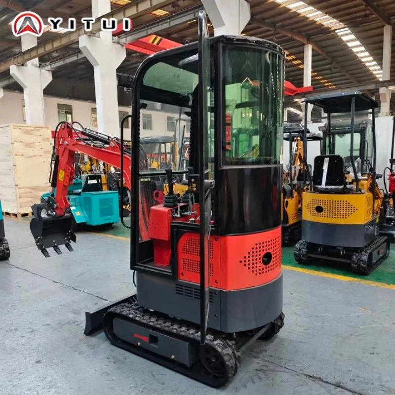 Customized 1.2Ton Mini Excavator – Versatile Small Digger with Tailored Attachments for Home Improvement Projects