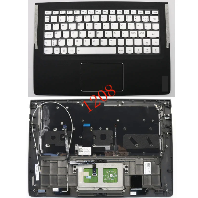 New for Lenovo IdeaPad Yoga 900s-12isk laptop upper case L 80ml BKL silver ND 5cb0k93867