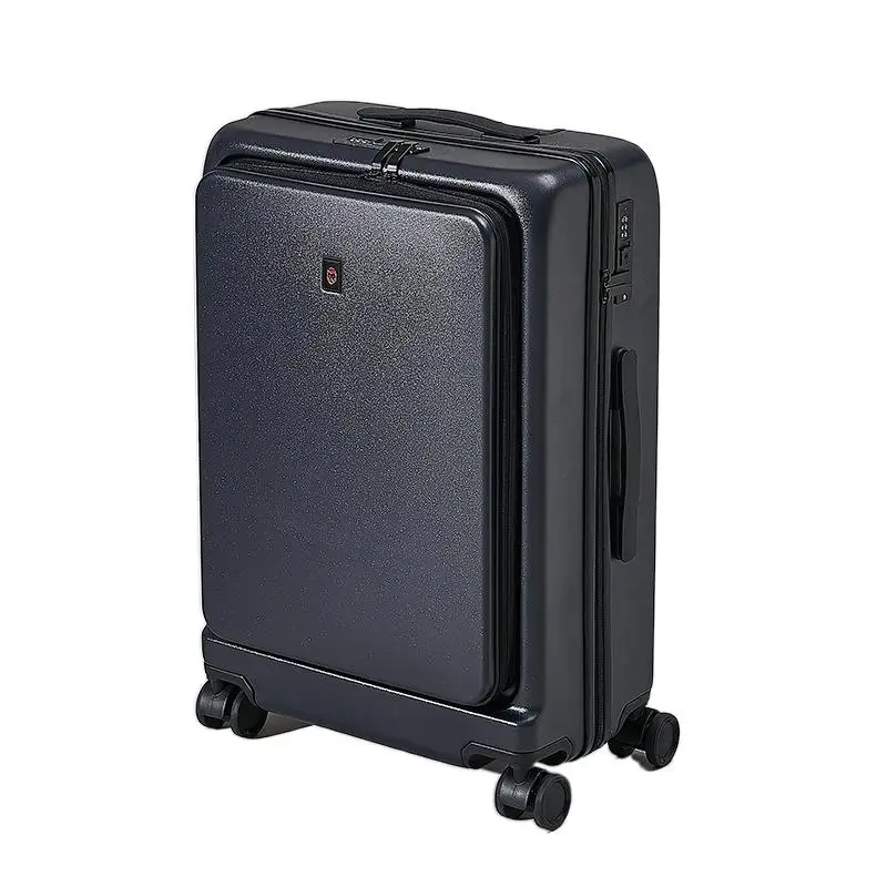 Front Open Cover Luggage Wear-Resistant Suitcase Trolley Case 20Inch Boarding Bag Universal Wheel Password Suitcase