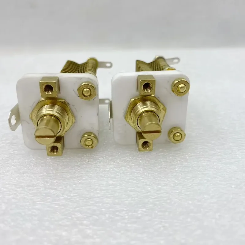 k05 k3 CW2F Ceramic Copper Single Variable Capacitor 60pF/100pF for Small Loop Antenna