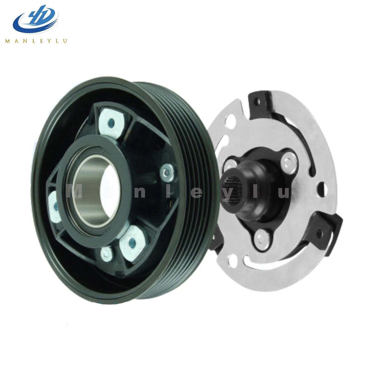 A/C Air Conditioning Compressor Clutch Pulley For OPEL INSIGNIA 2.0 CDTI SAAB 9-5 2.0 TID 2010- 13232305 13232307 1323230